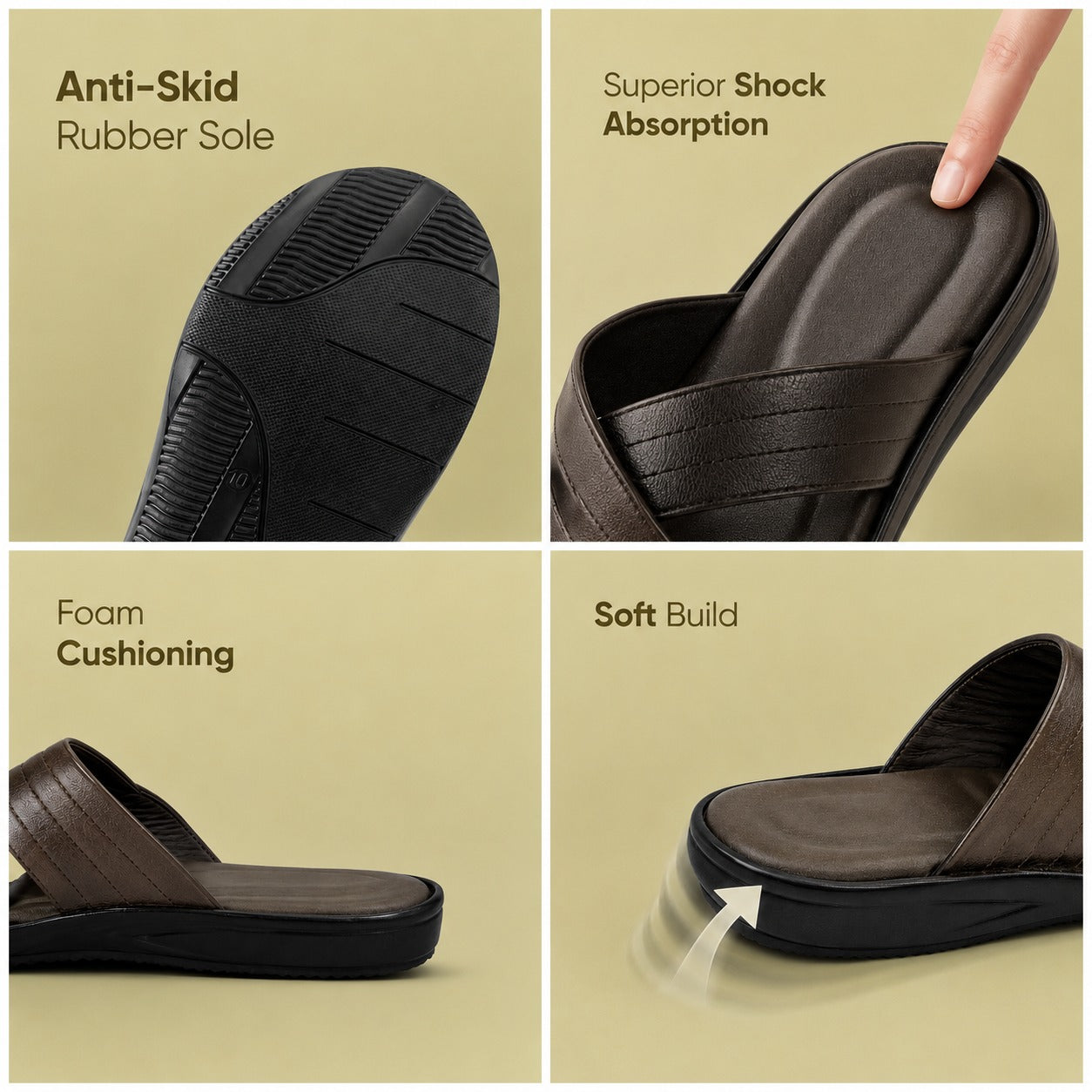 F4 Gliders- Soft Sole Slippers